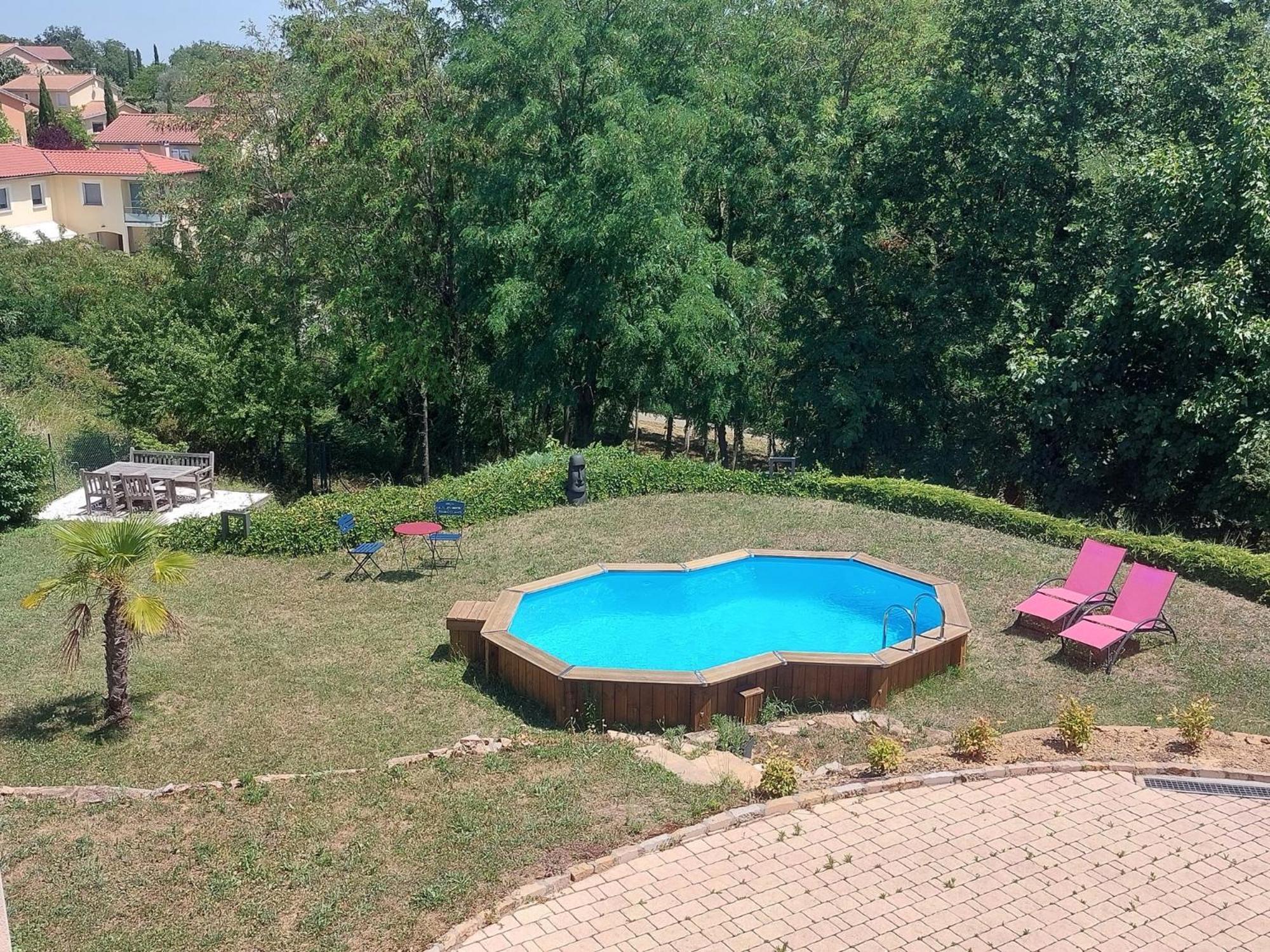 VernaisonComme Dans Un Ecrin - T2 De 50 M² Avec Jardin, Terrasse Et Piscineアパートメント エクステリア 写真
